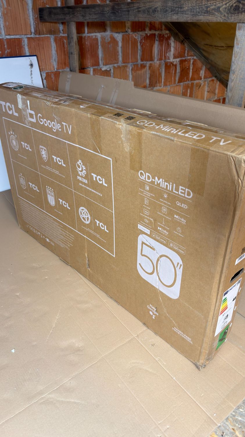 TCL 50Q7C Telewizor 50 cali QD-Mini LED 4K Smart TV