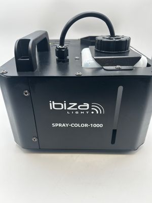 SPRAY-COLOR-1000 - IBIZA - Wytwornica dymu 1000 W z diodami LED RGB i