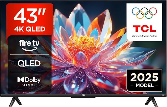 Uszkodzony TCL 43T6C Fire TV 43" QLED 4K UHD Smart TV