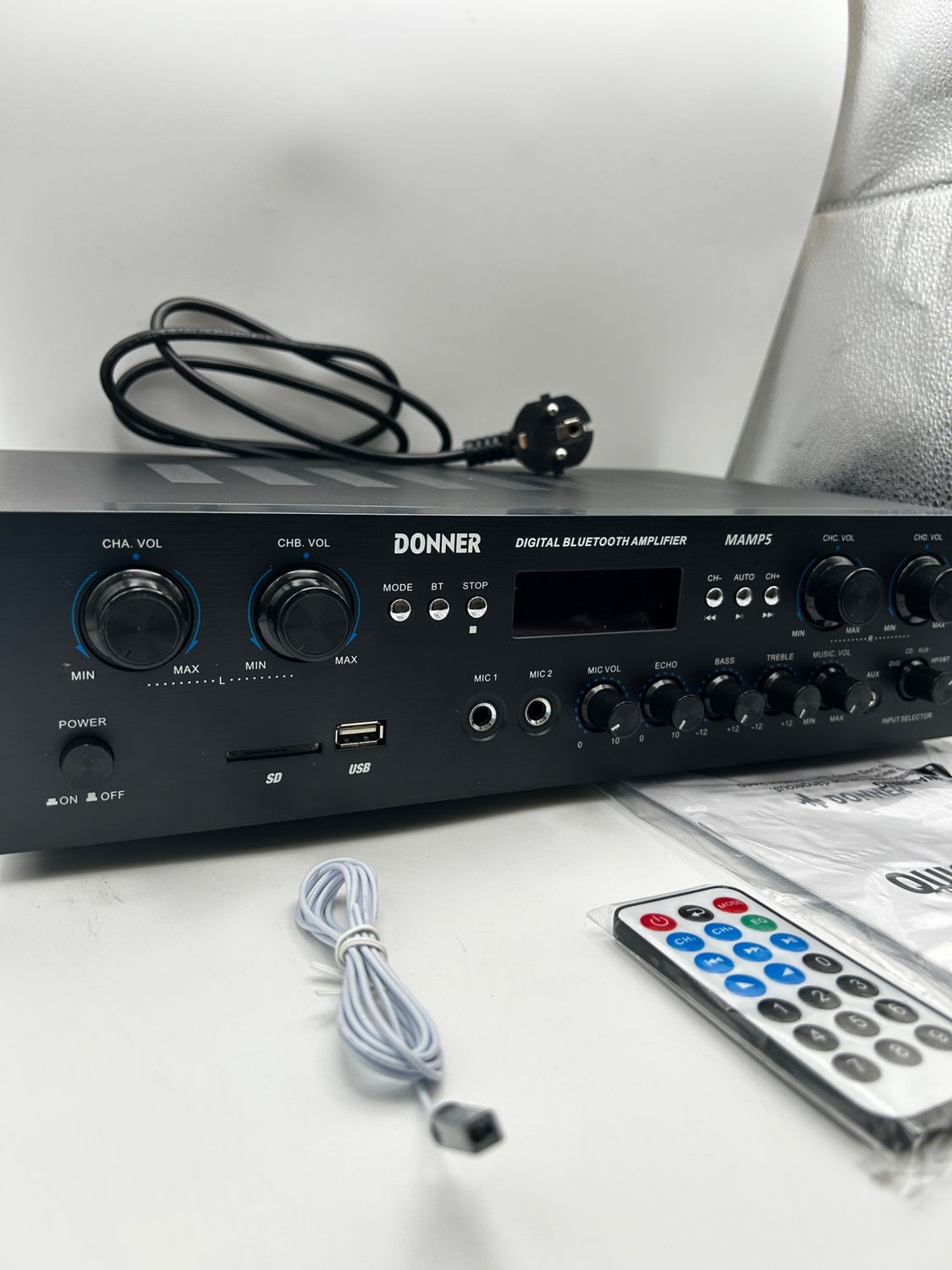 Wzmacniacz audio Bluetooth 5.0 Donner MAMP5 440 W
