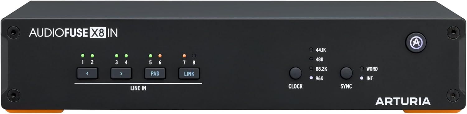 Arturia AudioFuse X8 IN - cyfrowy konwerter