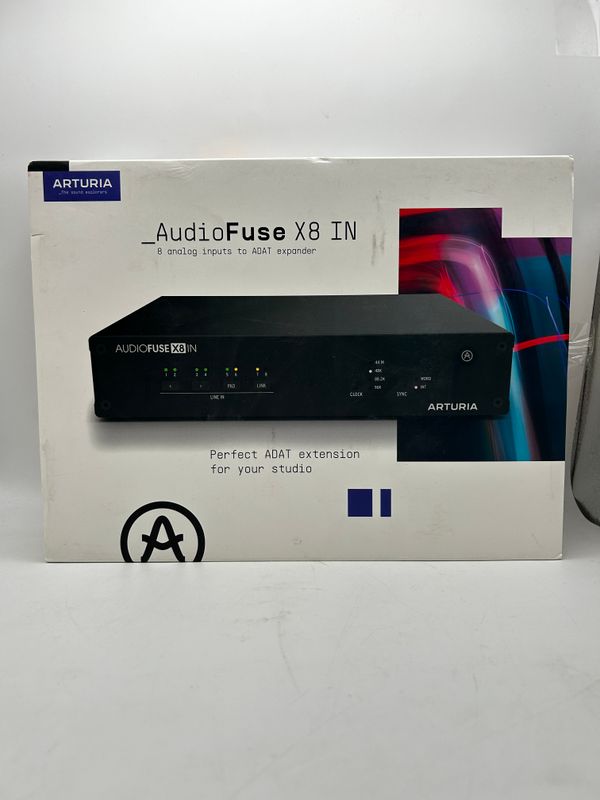 Arturia AudioFuse X8 IN - cyfrowy konwerter