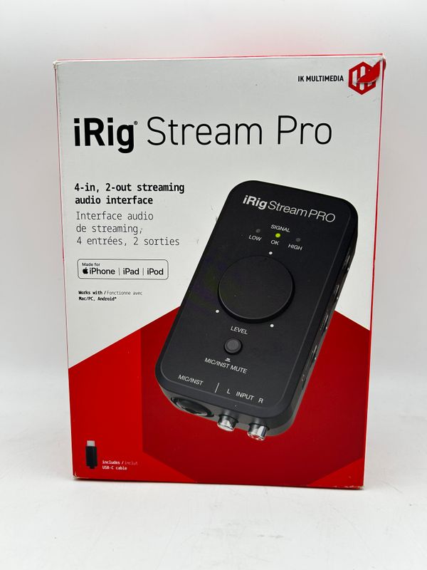 IK Multimedia iRig Stream Pro