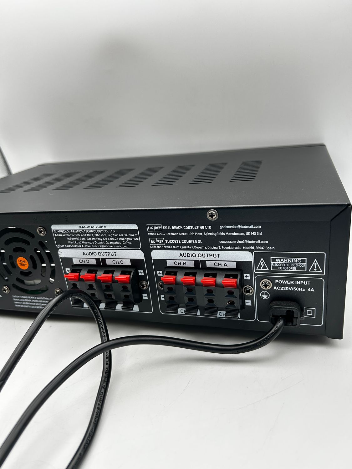 Donner MAMP5 – wzmacniacz audio Bluetooth 5.0