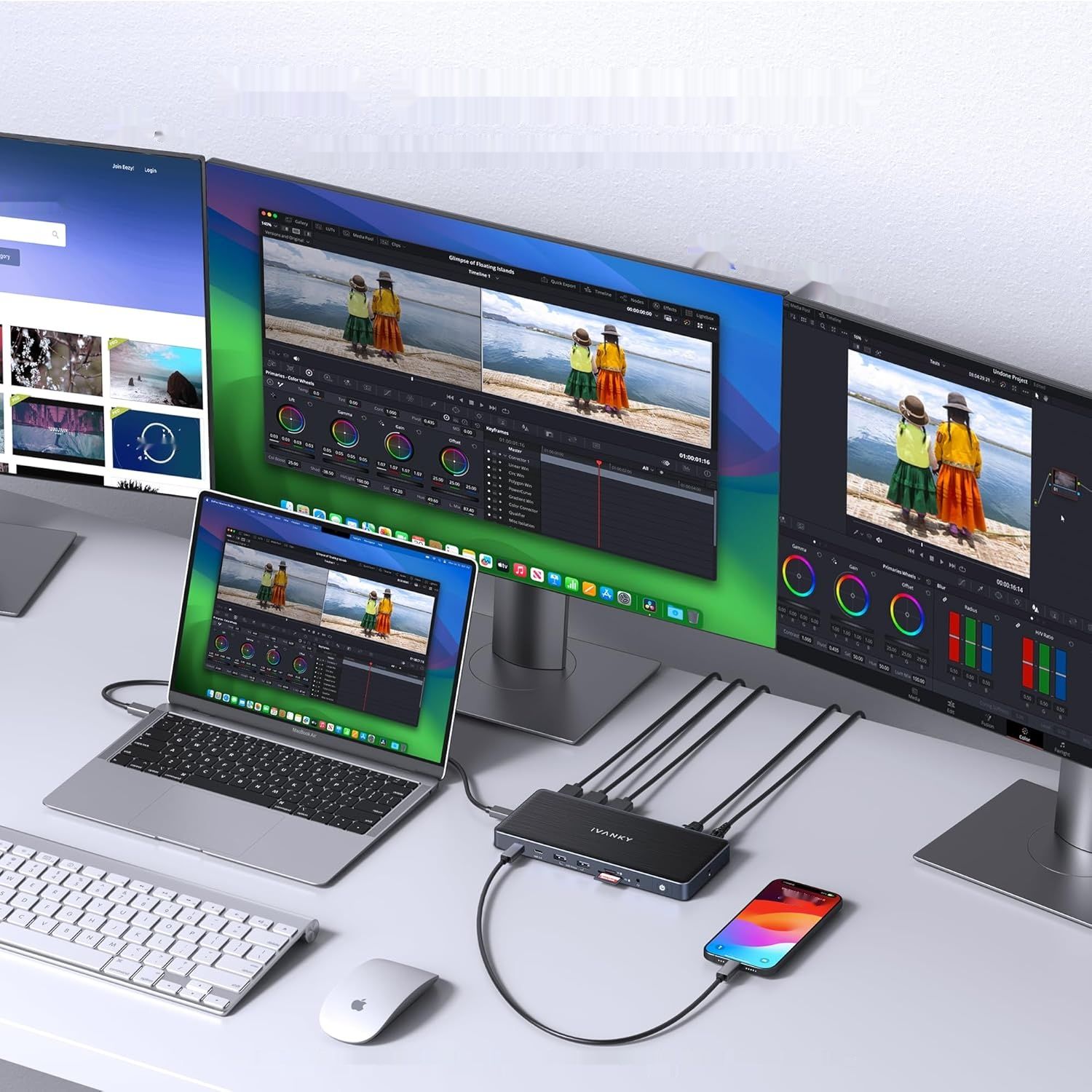 iVANKY 14 in 1 FusionDock Pro 1 – stacja dokująca USB‑C z zasilaczem 150 W