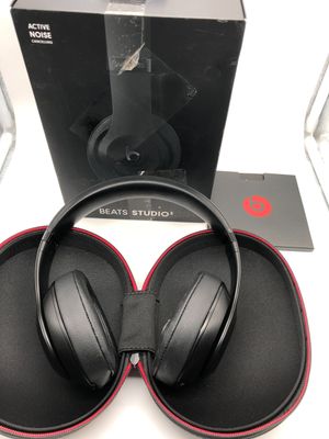 Beats Studio3 Wireless z redukcją szumów – czarny mat