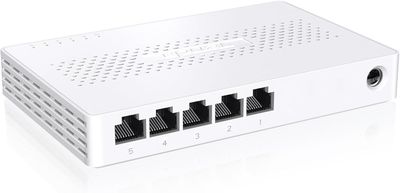 Tenda Przełącznik Ethernet 2,5 Gb/s, 5-portowy przełącznik 2,5 Gigabit