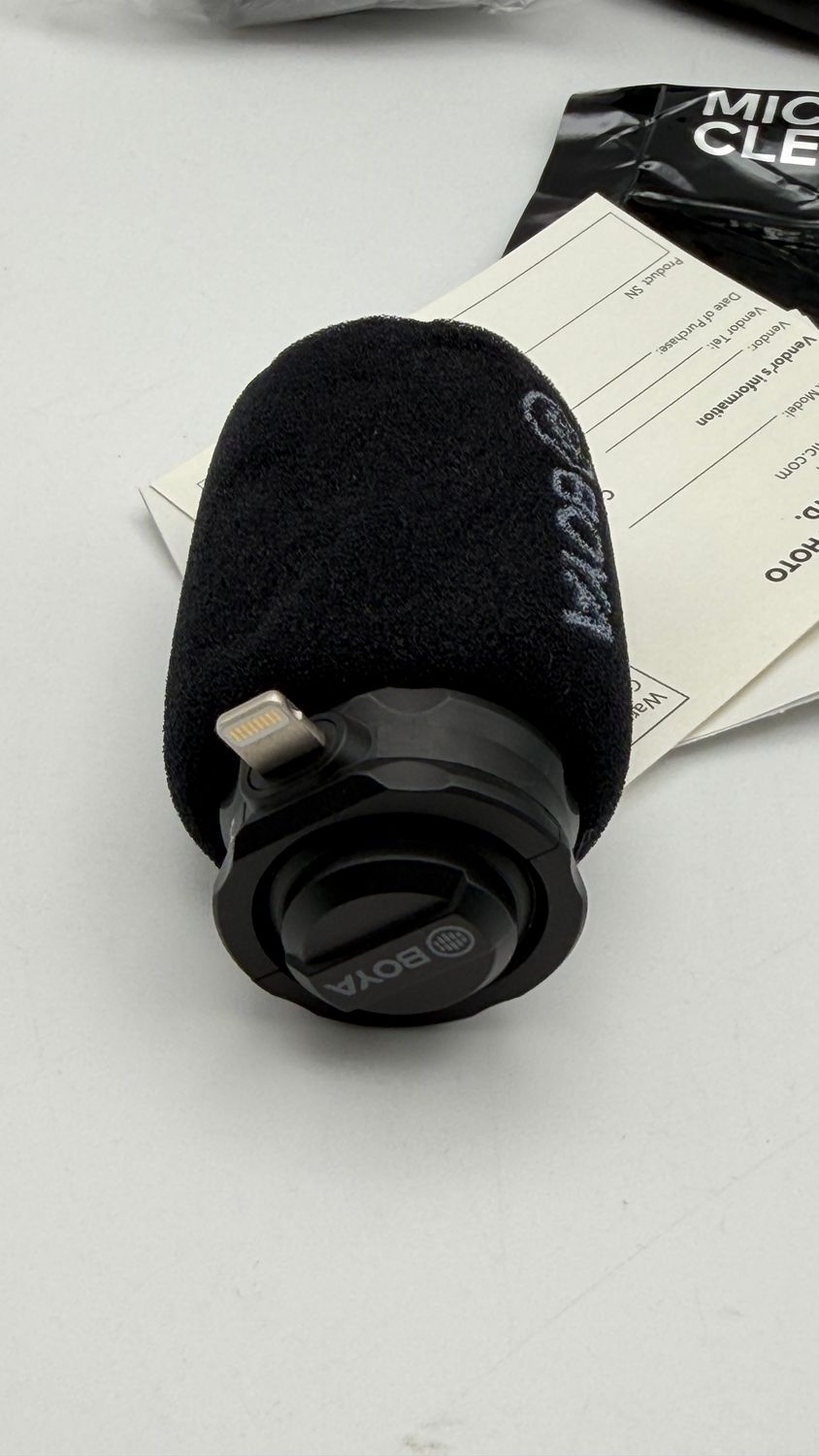 BOYA BY-DM200 cyfrowy stereofoniczny mikrofon pojemnościowy kardioidal