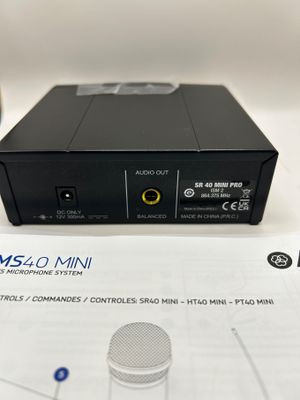 AKG WMS40 Mini bezprzewodowy system instrumentowy ISM2/CH70