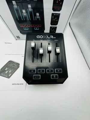 TC Helicon GO XLR MINI - mikser transmisji online z interfejsem USB/audio i przedwzmacniaczem MIDAS