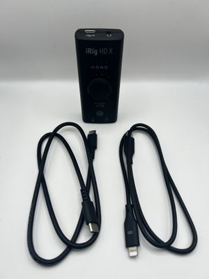 iRig HD X – interfejs audio do gitary dla iPhone, iPad, Mac i PC