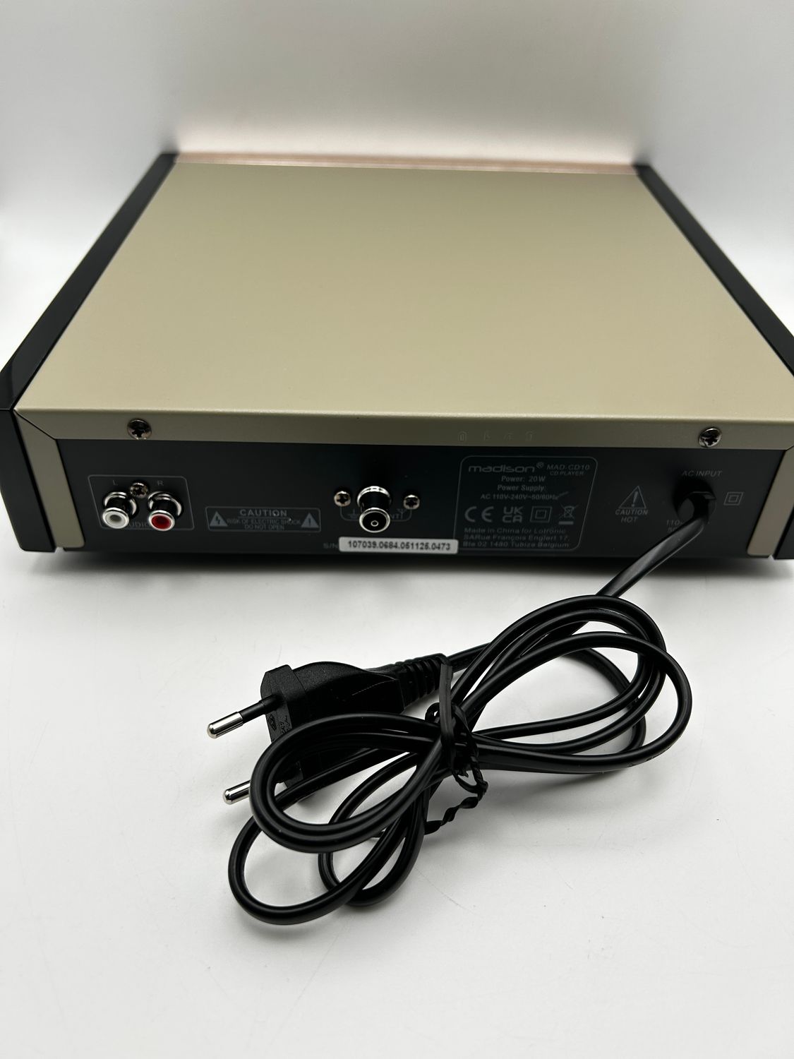Madison MAD-CD10 – odtwarzacz CD z tunerem FM i USB