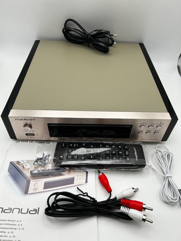 Madison MAD-CD10 – odtwarzacz CD z tunerem FM i USB