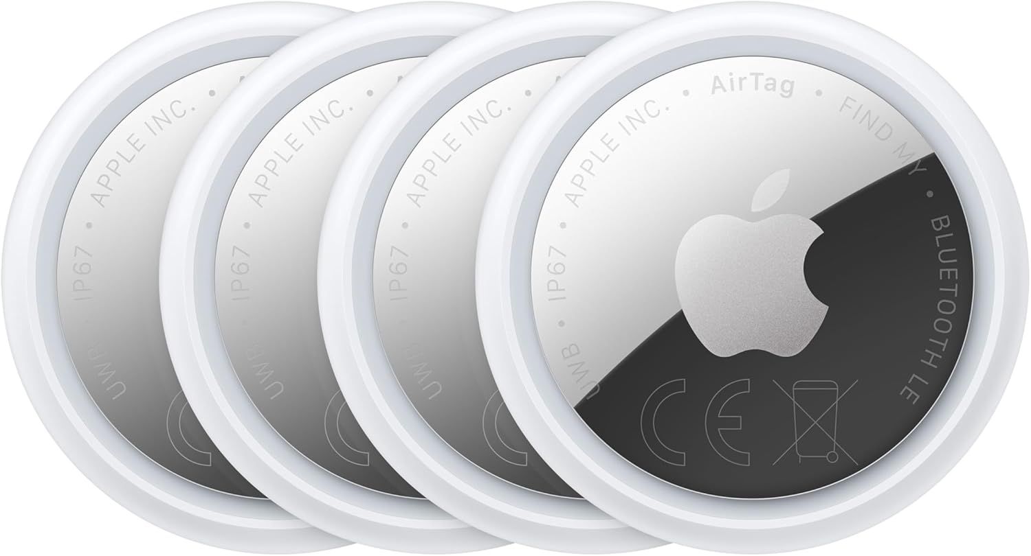 Apple AirTag w opakowaniu 4 sztuki (drugiej generacji): przydatny do z