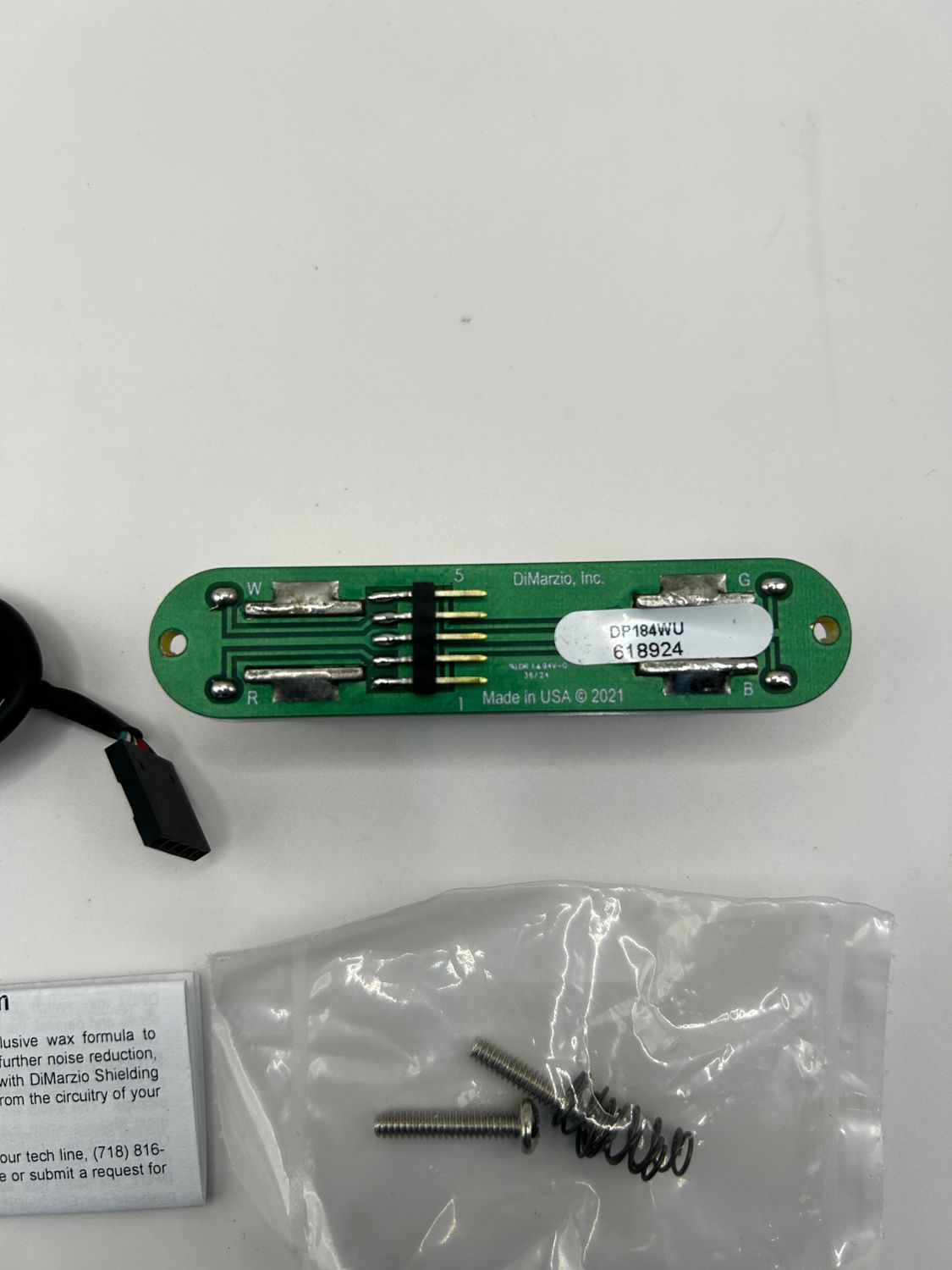 DiMarzio DP184W The Chopper przetwornik do gitary elektrycznej, biały