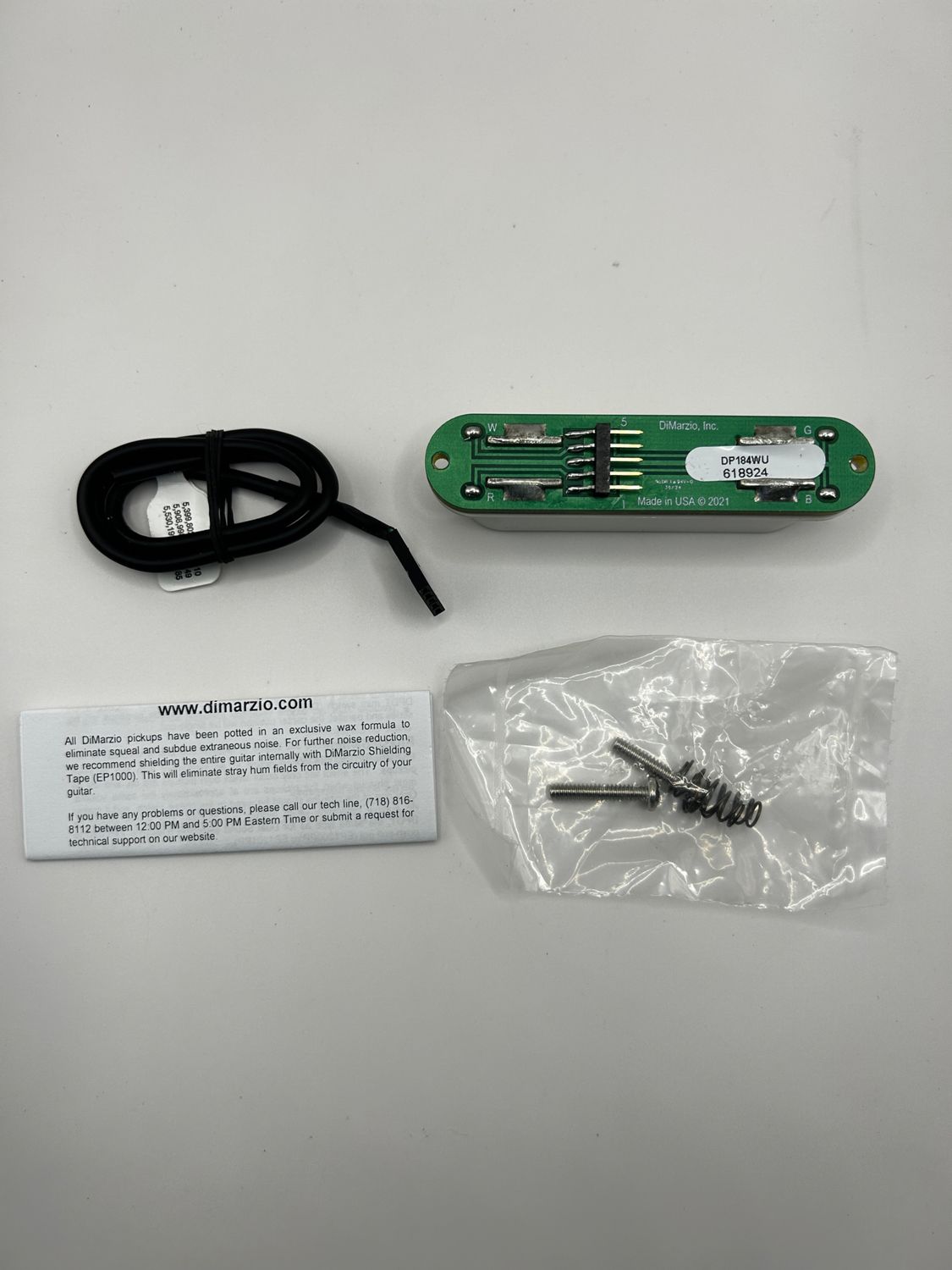 DiMarzio DP184W The Chopper przetwornik do gitary elektrycznej, biały