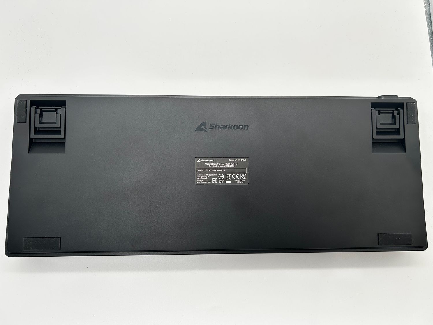 Sharkoon Skiller SGK50 S3 PBT klawiatura gamingowa RGB, Gateron G PRO