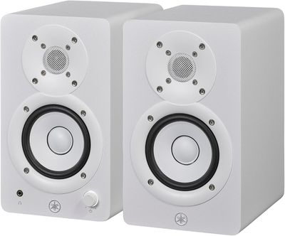 Yamaha HS3W CHS3W – biały monitor studyjny, uszkodzony