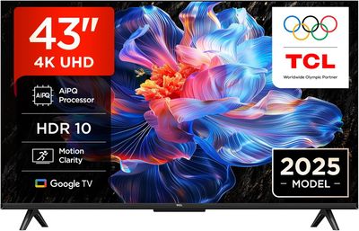 TCL 43V6B 43" 4K Ultra HD HDR Google TV – uszkodzony, nie włącza się