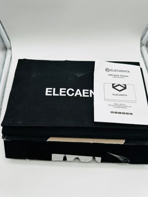 ELECAENTA 30 W składana ładowarka solarna ETFE, 3 porty USB-C PD 18 W,