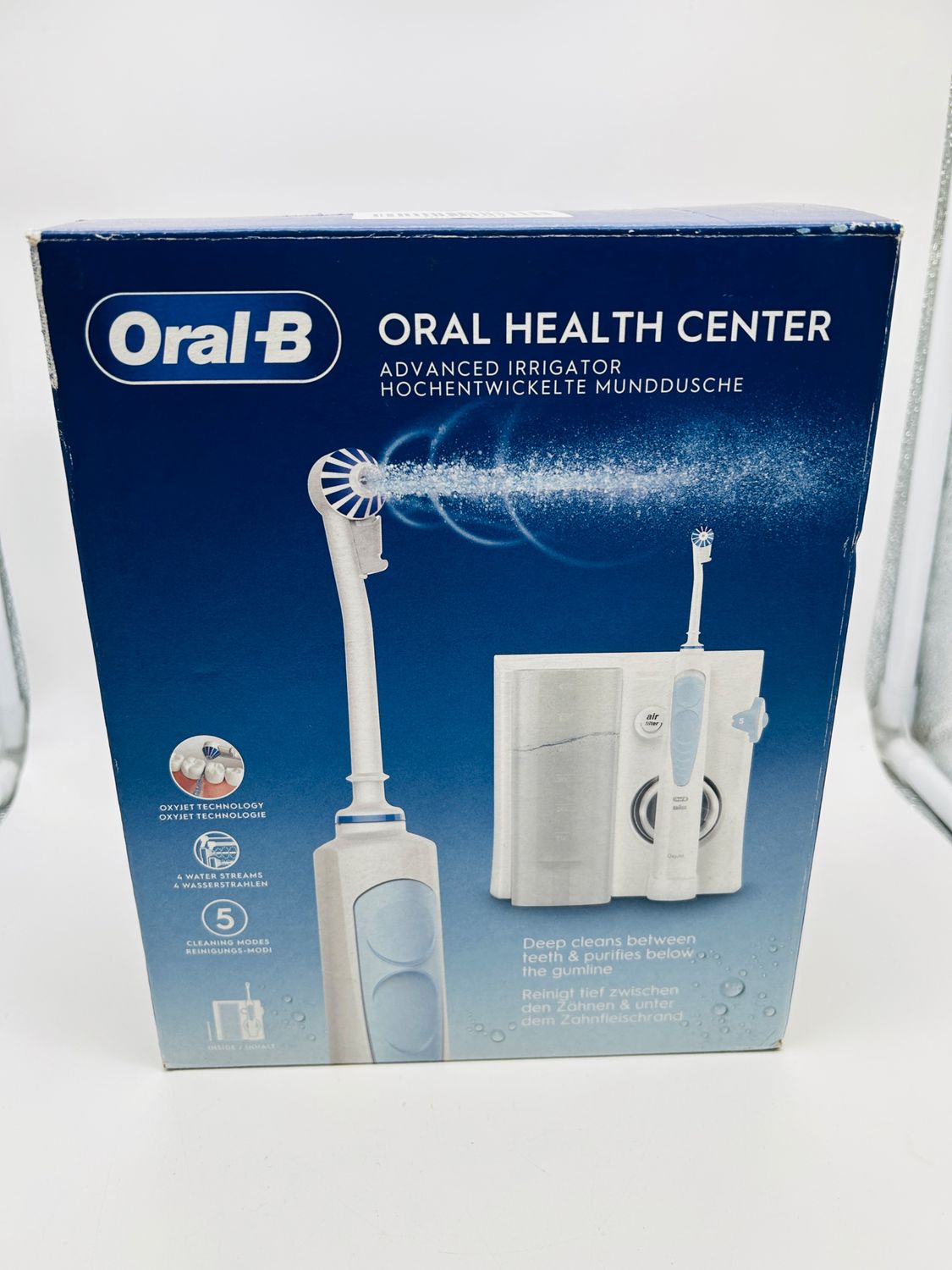 Oral-B Health Center 8006540841396 irygator, biały, 600 ml