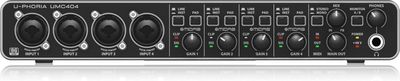 Behringer U-PHORIA UMC404HD interfejs audio/MIDI USB, czarny