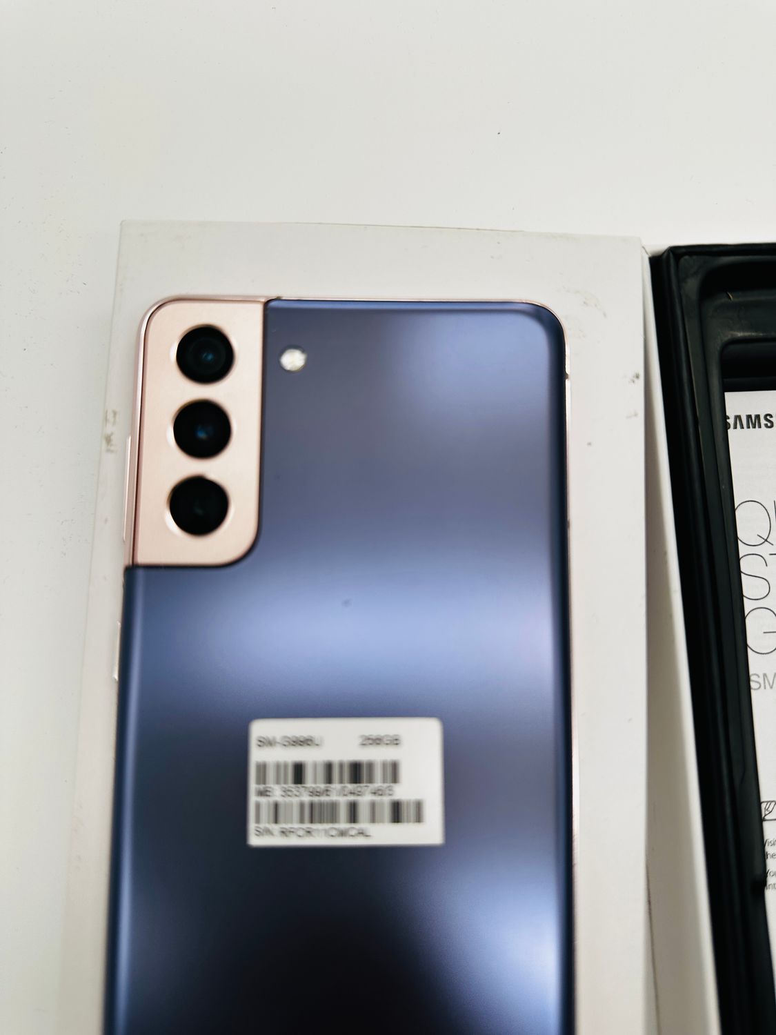 Samsung Galaxy S21 5G Dual SIM 256 GB fioletowy – uszkodzony