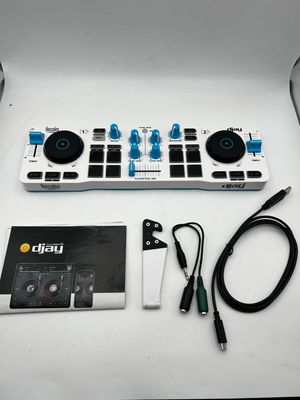 Hercules DJControl Mix Blue Edition – bezprzewodowy kontroler DJ