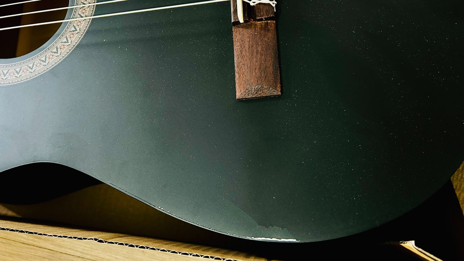 Zestaw startowy Navarrez NV12PK gitara klasyczna czarna 4/4