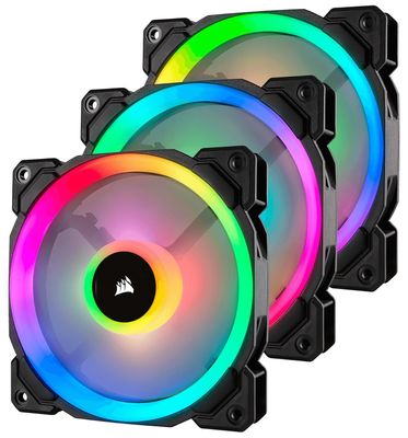 Corsair WW wentylator PWM (LL120 RGB LED, średnica 120 mm, wysoka wydj