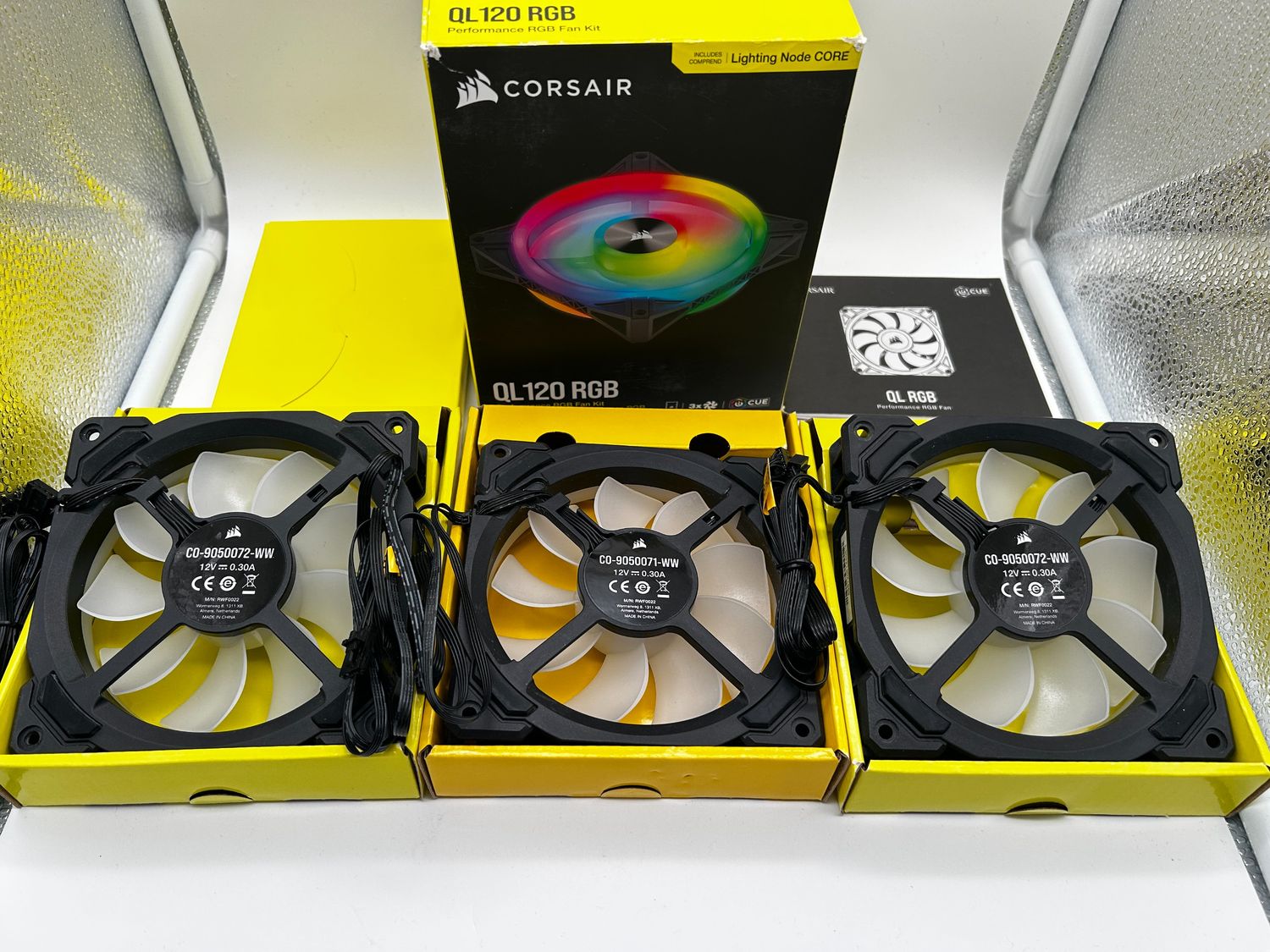Corsair WW wentylator PWM (LL120 RGB LED, średnica 120 mm, wysoka wydj