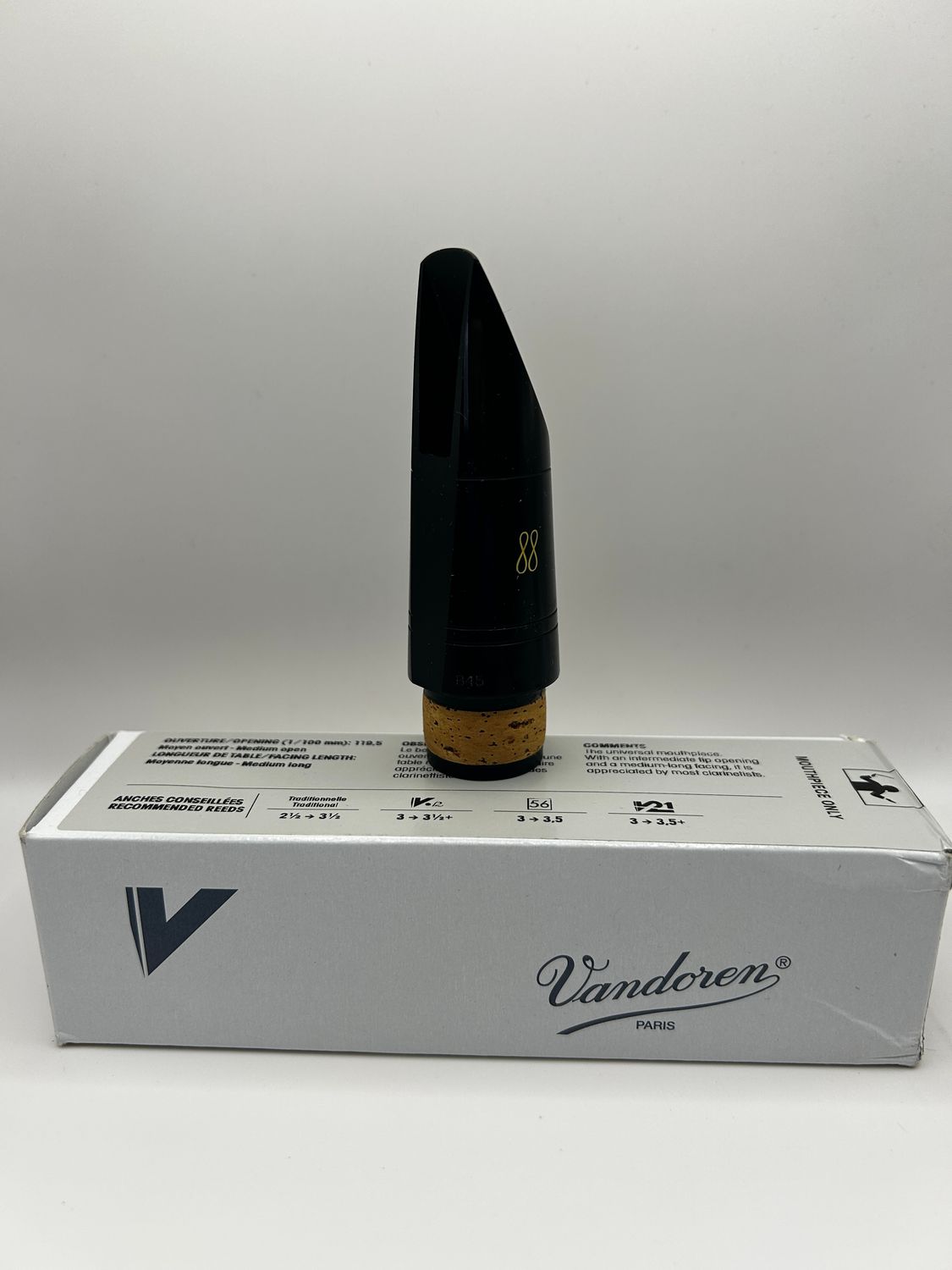 Vandoren CM3088 Profile 88 B45 ustnik do klarnetu B