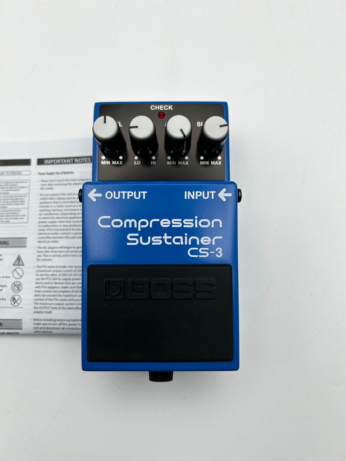 BOSS CS-3 pedal kompresji/sustainu