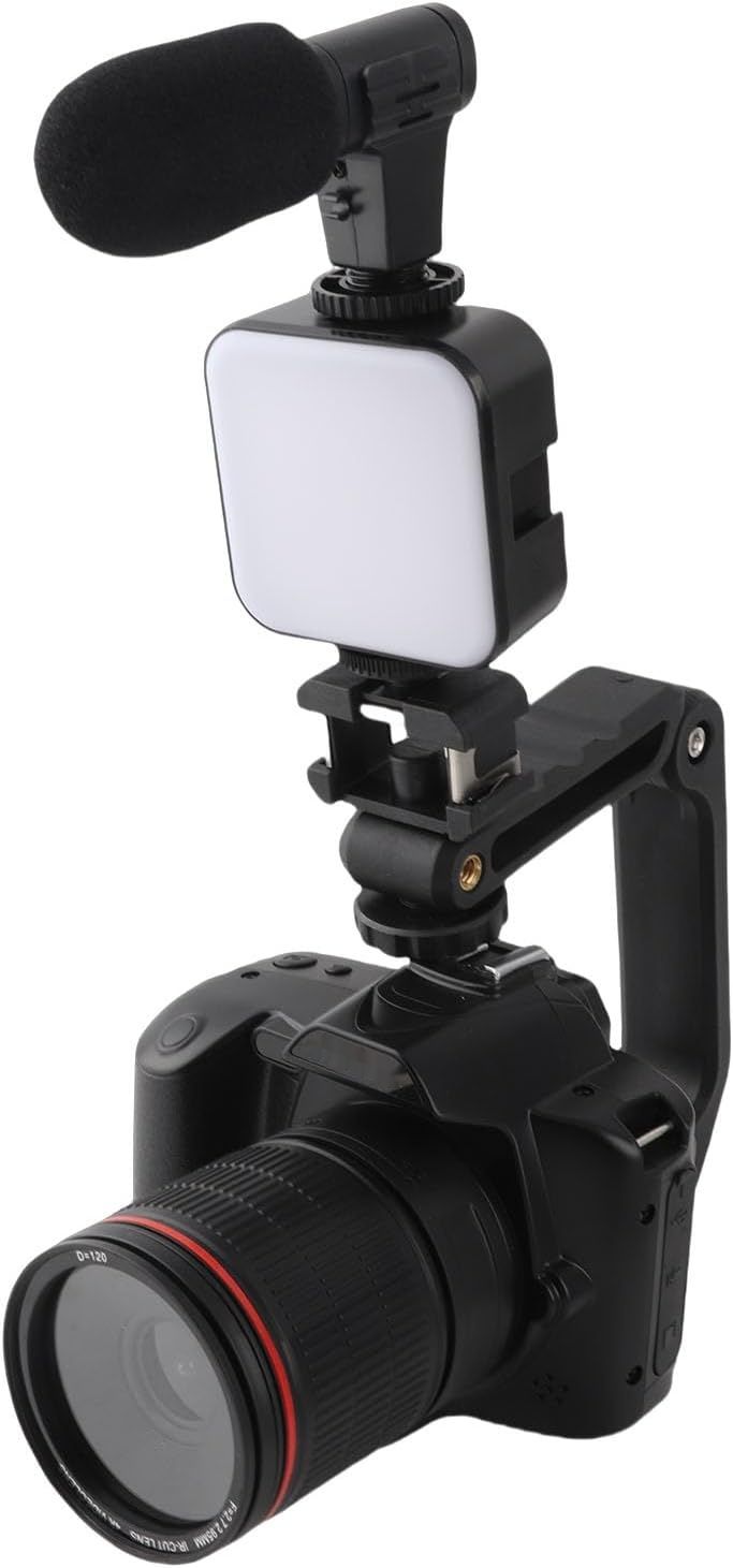 Jectse 4K 64MP – Cyfrowy aparat wideo z mikrofonem i trybem nocnym