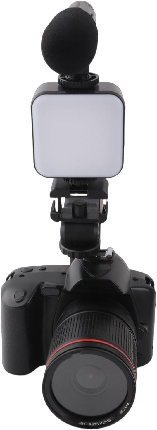 Jectse 4K 64MP – Cyfrowy aparat wideo z mikrofonem i trybem nocnym