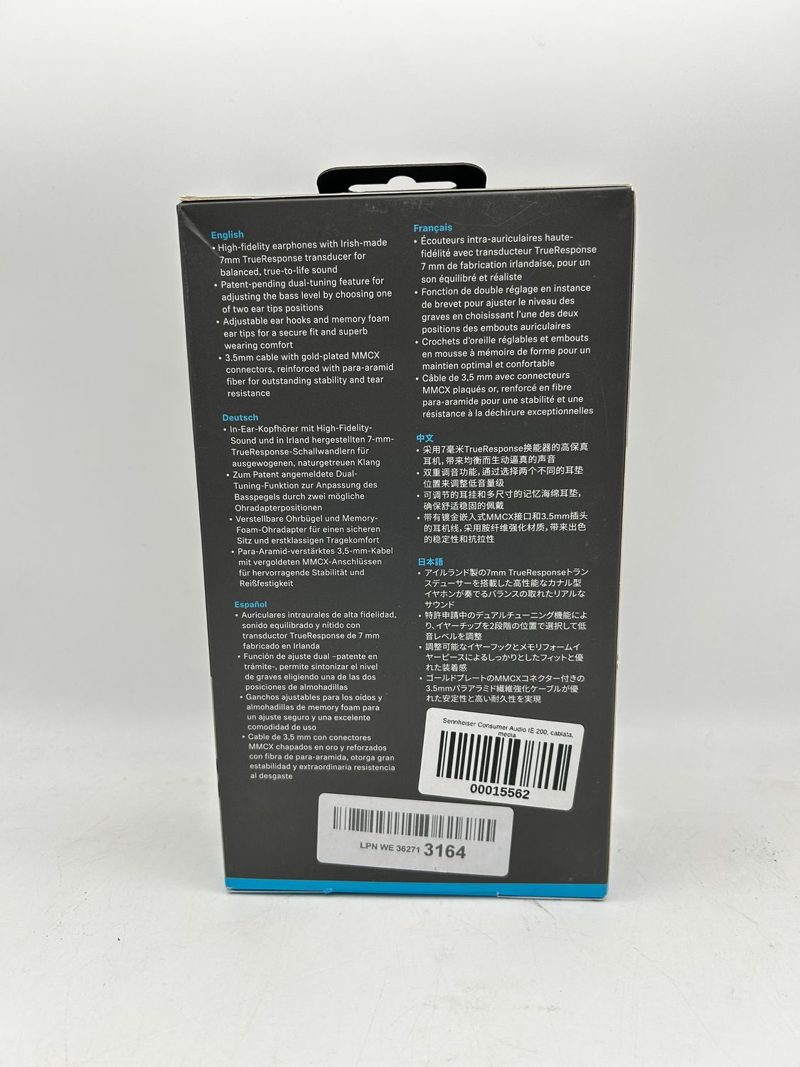 Sennheiser IE 200 – uszkodzone
