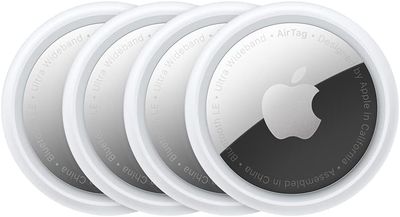 Apple Zestaw 4 sztuk AirTag (1. generacji)
