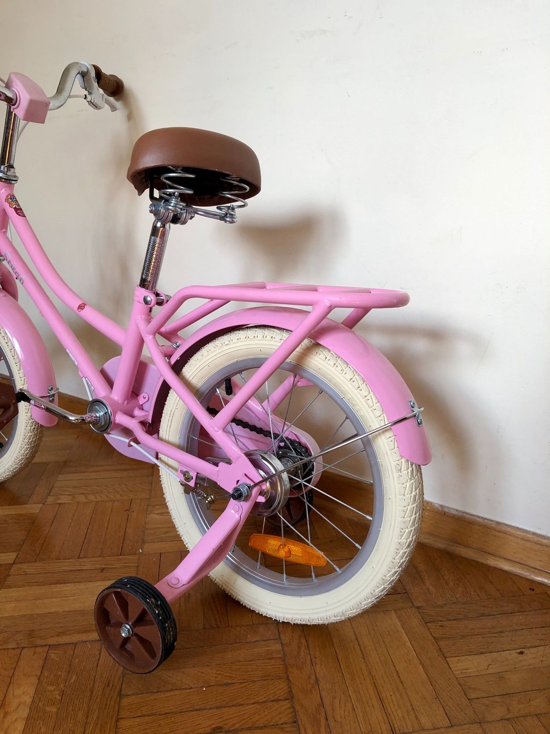 STITCH MANCHI 16" – dziecięcy rower z kółkami bocznymi