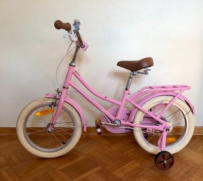 STITCH MANCHI 16" – dziecięcy rower z kółkami bocznymi