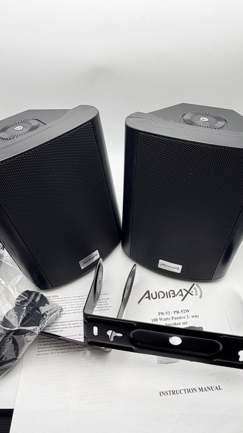 Audibax Pícolo PR-52 – pasywne głośniki półkowe Hi-Fi