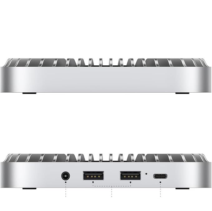 Aluminiowa stacja dokująca i stojak RayCue DK541 dla Mac mini M4 / M4 Pro (2024)