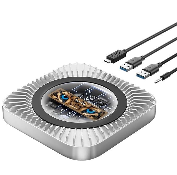 Aluminiowa stacja dokująca i stojak RayCue DK541 dla Mac mini M4 / M4 Pro (2024)