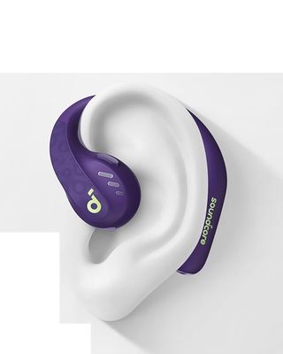 oundcore AeroFit Pro Open-Ear – bezprzewodowe słuchawki douszne neonowy fiolet