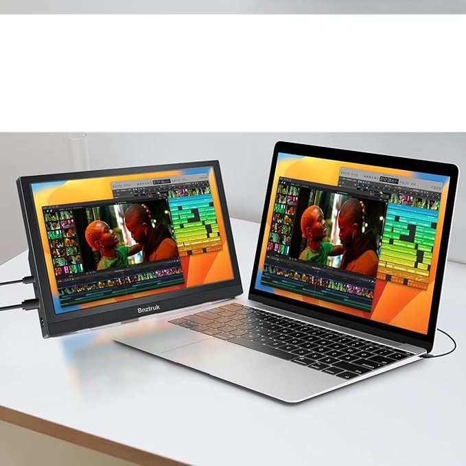 Przenośny monitor 13,3" Bnztruk LED 1366x768 z HDMI