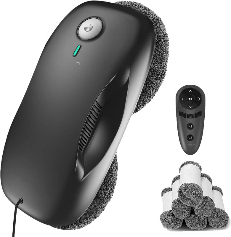 Tosima W2 Robot do Mycia Okien 3800PA, Elektryczny Czyściciel Okien