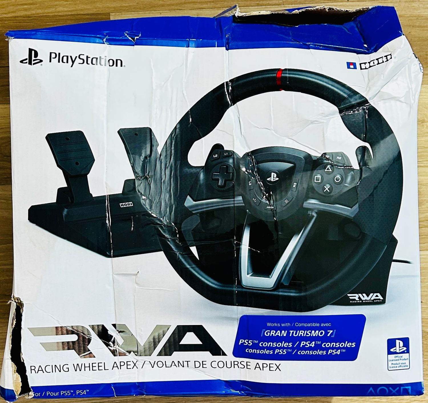 Hori Volante RWA Racing Wheel Apex - kierownica wyścigowa w kolorze czarnym