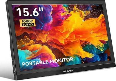 Thinlerain T-1506KB – przenośny monitor 15,6'' FHD 1080p z HDMI i USB‑C