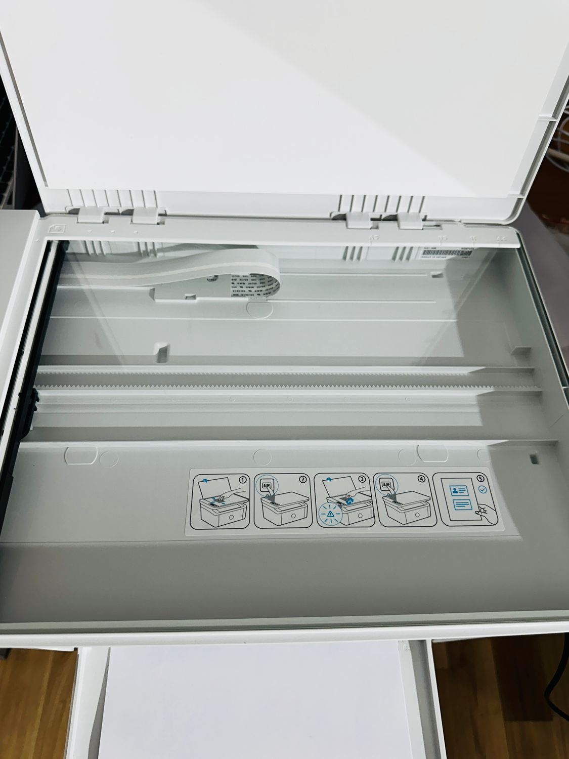 HP Monochromatyczna drukarka laserowa LaserJet M140w MFP, A4, biała