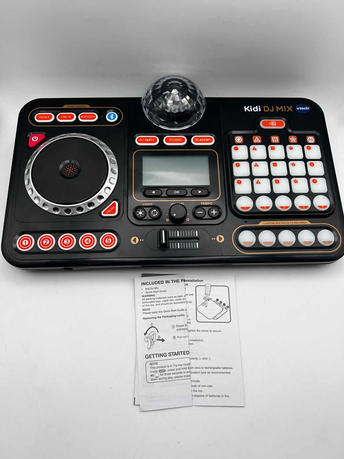 VTech Kidi DJ Mix interaktywny edukacyjny zabawka dla dzieci od 6 lat,