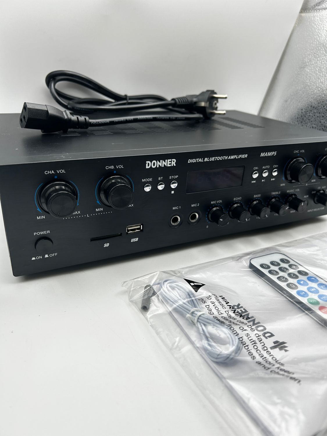 Wzmacniacz audio Bluetooth 5.0 Donner MAMP5 440 W
